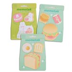 Paper Notes Memotak 70x70 40x40 20 ff x 3 design O7-3