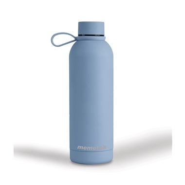 Borraccia Memotak Bottle Soft Touch Azzurro Ceruleo 500 ml