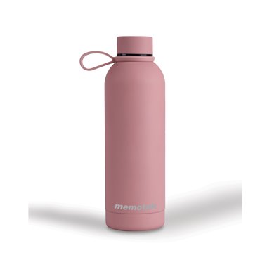 Borraccia Memotak Bottle Soft Touch Rosa Peonia 500 ml