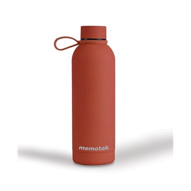 Borraccia Memotak Bottle Soft Touch Rosso 500 ml