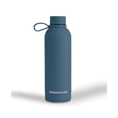 Borraccia Memotak Bottle Soft Touch Blu Petrolio 500 ml