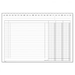 DU Schede 3 Colonne con rubrica A-Z 17x12 100 pz 15220000