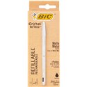 Penne Bic Cristal Re New Argento Nero