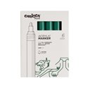 Carioca Plus Marker Acrilici 6 pz. 04 Green