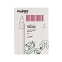 Carioca Plus Marker Acrilici 6 pz. 12 Pink