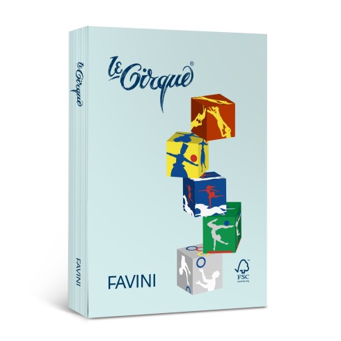 Carta Le Cirque gr.80 A4 CT Celeste 500 ff