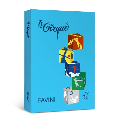 Carta Le Cirque gr.80 A4 CF Azzurro Real 500 ff