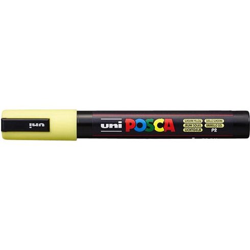 Marker Uni Posca Media PC5 M Giallo Sole n.P2 6 pz.