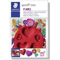 Fimo Set Stampini Silicone forma Cuori 8725 23