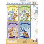 Biglietti CartoGi 24 Compleanno Bimbi 1433/G 2-3-4-5 Anni