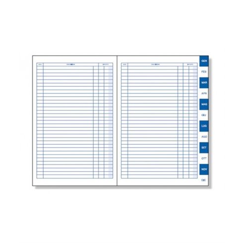 Scadenzario 500/3 A5 3 carte