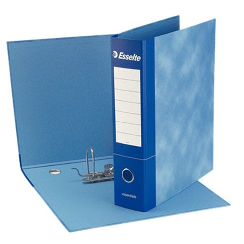 Registratori Esselte G75 Essential dorso 8 Blu