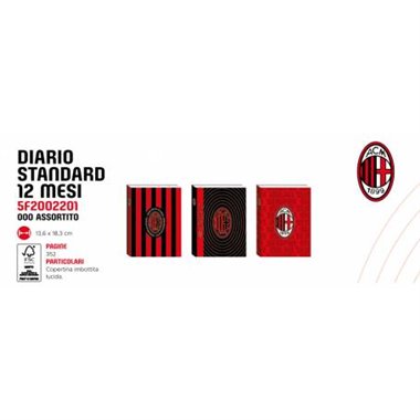 Seven Milan Diario Std 12 m.