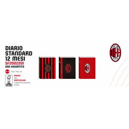 Seven Milan Diario Std 12 m.