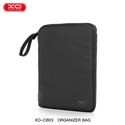 TF Porta Tablet XO con zip 13' Nero