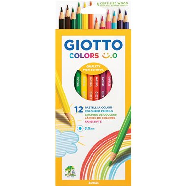 Pastelli Giotto Colors Smile 12 pz.