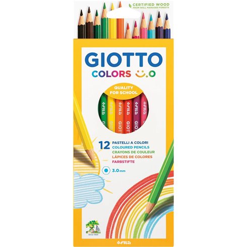 Pastelli Giotto Colors Smile 12 pz.