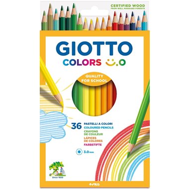 Pastelli Giotto Colors Smile 36 pz.