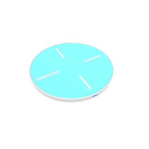 TF Pantone Caricatore Wireless PT-WC009L 2A 1 x USB Celeste