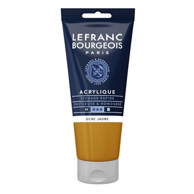 LB Acrilico Fine  80 ml Ocra Gialla