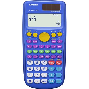 Calcolatrice Casio Scientifica Fx 55  Plus