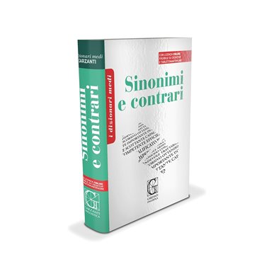 Dizionario Garzanti Medio (I Garzantini) 15x21 Sinonimi e Contrari