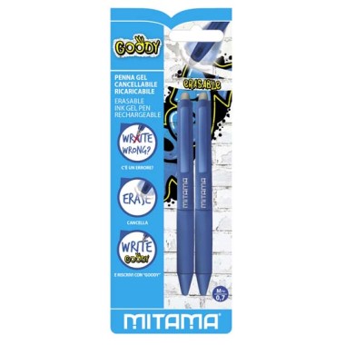 Penne Mitama Goody Scatto Blu  2 pz. 62804