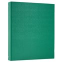 Cartelle 4 anelli Memotak Office Rivestite 32x27x4 Verde