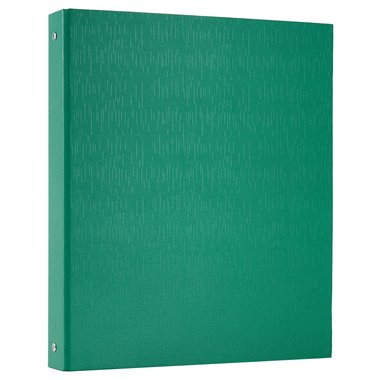 Cartelle 4 anelli Memotak Office Rivestite 32x27x4 Verde