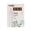 Carioca Plus Marker Acrilici 6 pz. 06 Brown