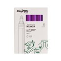 Carioca Plus Marker Acrilici 6 pz. 09 Purple