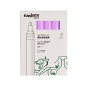 Carioca Plus Marker Acrilici 6 pz. 26 Lilac