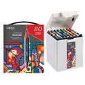 Carioca Plus Sketch Marker 80 pz. hard case