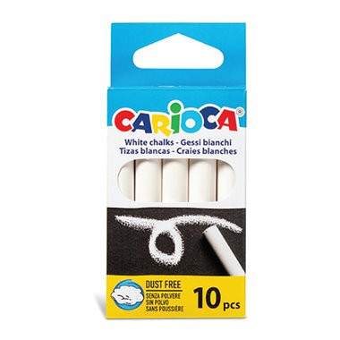 Gesso Carioca Bianco da 10 pz.