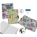 Diario Segreto Pigna Nature Flowers A5 192 ff