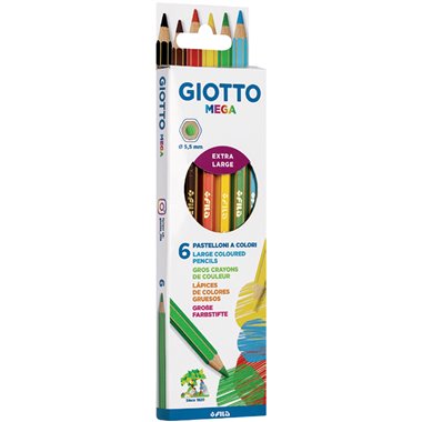 Pastelli Giotto Mega a   6 Classic