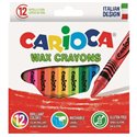 Pastelli a cera Carioca 12 pz.