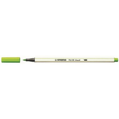 Pennarelli Stabilo Pen 68  Brush Pistacchio 10 pz. 568/34