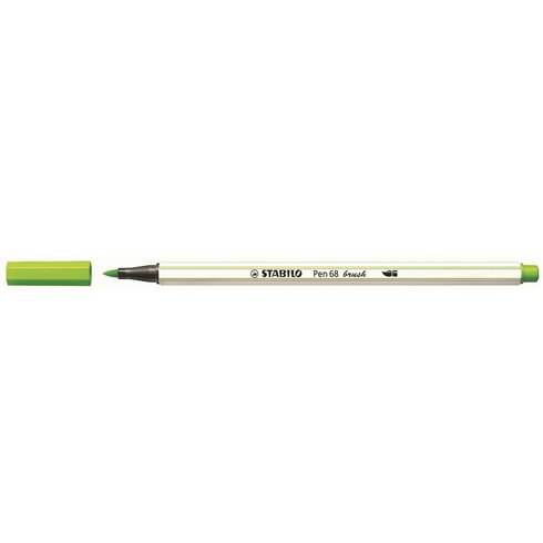 Pennarelli Stabilo Pen 68  Brush Pistacchio 10 pz. 568/34