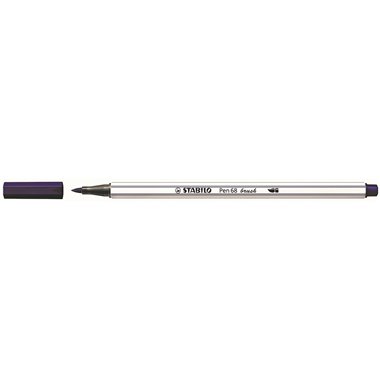 Pennarelli Stabilo Pen 68  Brush Prugna 10 pz. 568/60