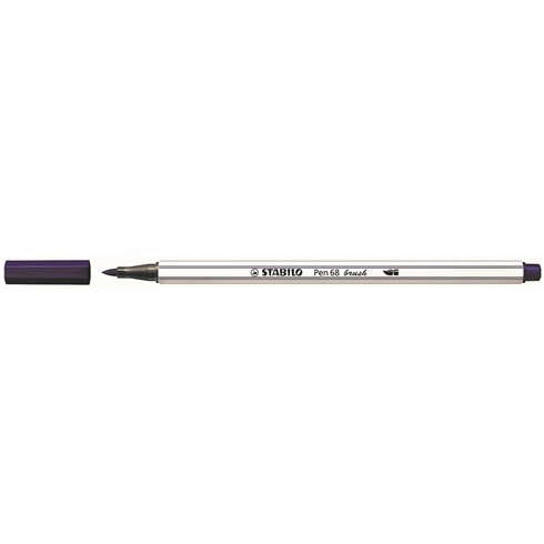 Pennarelli Stabilo Pen 68  Brush Prugna 10 pz. 568/60