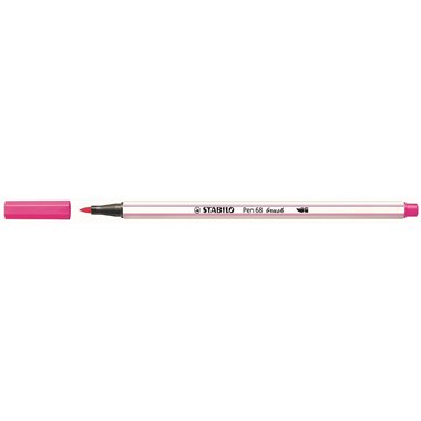 Pennarelli Stabilo Pen 68  Brush Rosa ch. 10 pz. 568/29