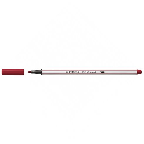 Pennarelli Stabilo Pen 68  Brush Vermiglio 10 pz. 568/30