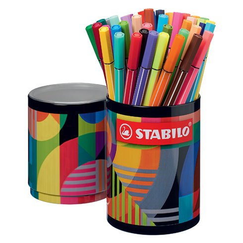 Pennarelli Stabilo Pen 68  Arty Barattolo 45 colori 68/45-2-20