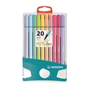 Pennarelli Stabilo Pen 68  a 20 Pastel Parade BE6820-0311