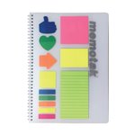 Maxi Spiral Memotak PPL 80 ff 80gr. + Sticky Notes 8080 5M