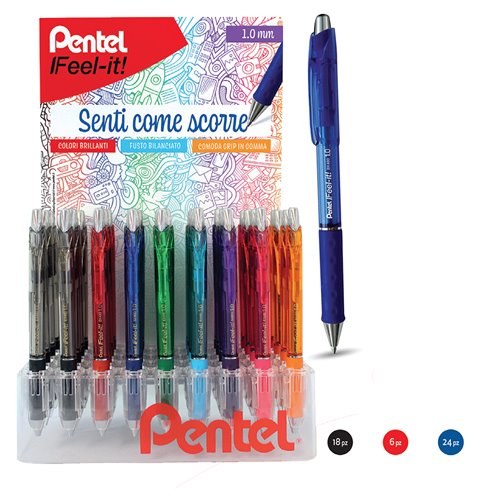 Pentel 24 Expo 0022137 Feel-it BX480 48 pz.