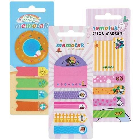 Segnapagina Memotak 45x45 12x45 20 ff x 5 design P7-1