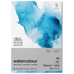 W&N Blocco Watercolor A4 grana fine 300 gr. 12 fogli