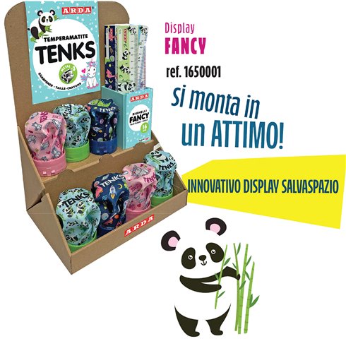 Temperini Arda Tenks + Righelli Expo 48 pz. Fancy 1650001